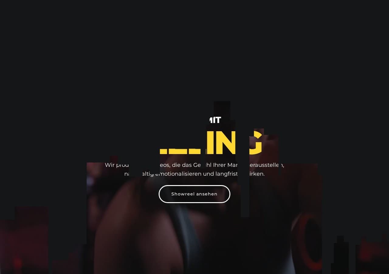 Website-Referenz Feeling Agentur (Agentur & Marketing) — Webdesign von Büro Blanko