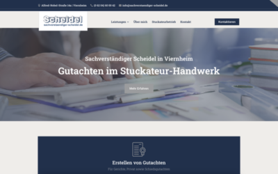 Sachverständiger Scheidel